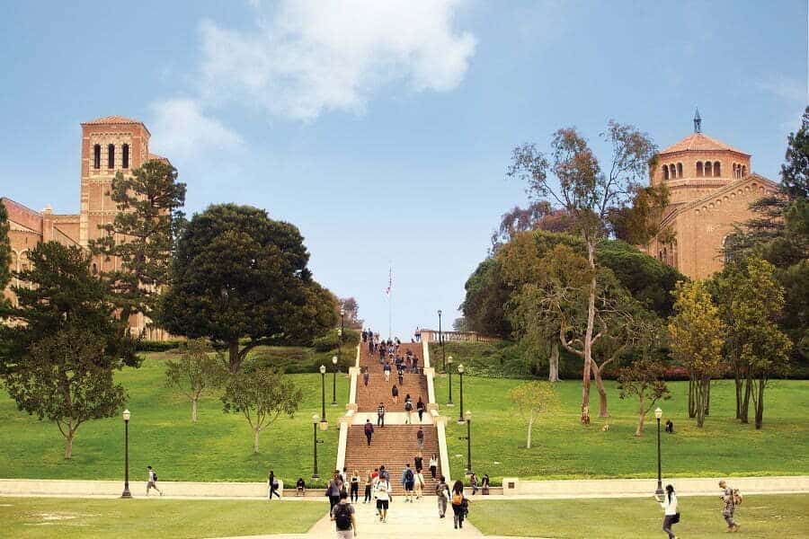 The view from Wilson Plaza
